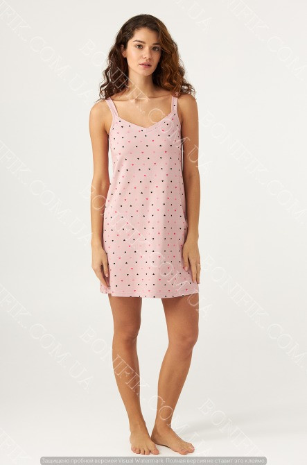 Женская ночная сорочка на тонкой бретели "Just Believe" (арт. LDK 117/00/06) Кривой Рог - изображение 2