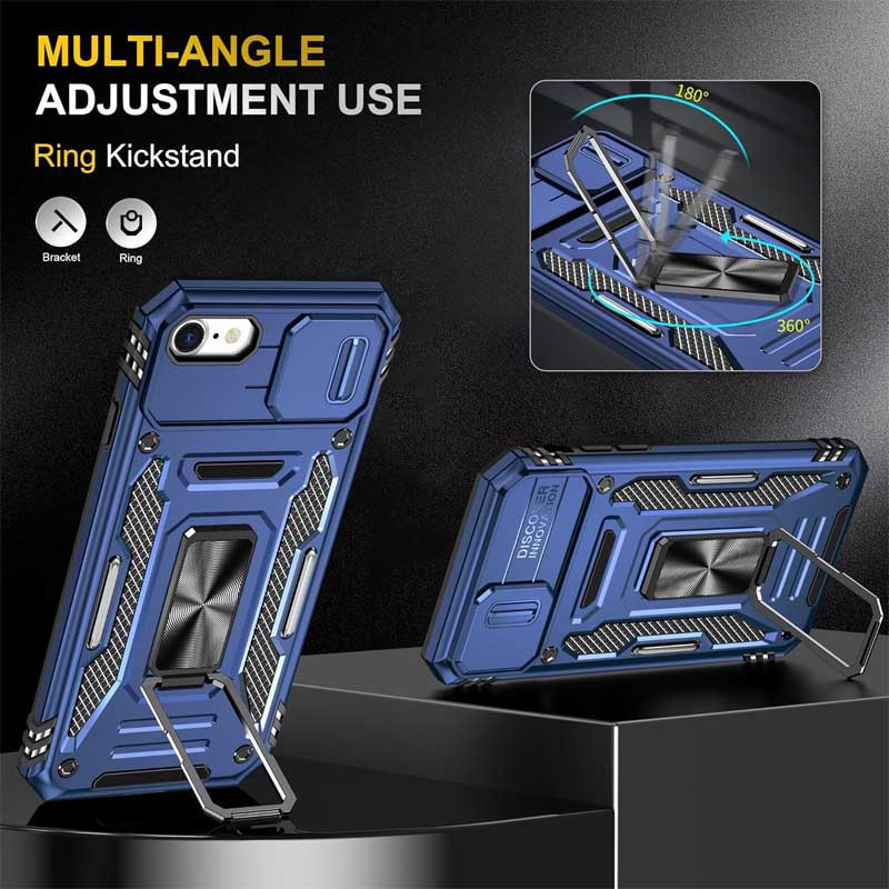 Ударопрочный чехол Camshield Army Ring для Apple iPhone 7 / 8 / SE (2020) (4.7") Херсон - изображение 5