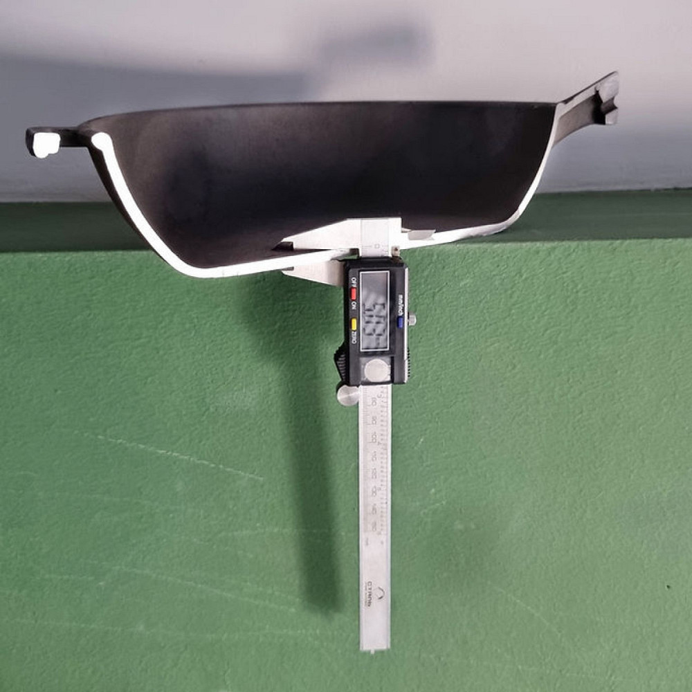 Сковорода чугунная Maysternya с крышкой 26х6 см Т305С3 Одесса - изображение 12