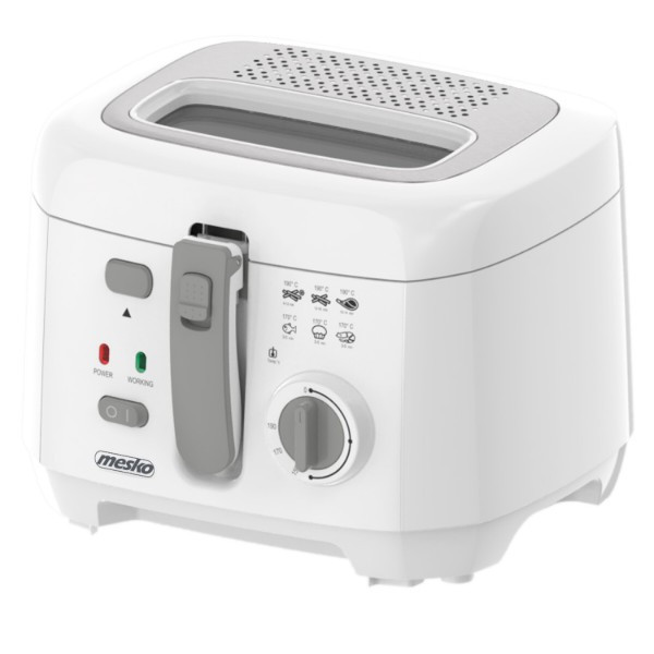 Фритюрница Mesko MS 4908 gray 1800 Вт серая Київ - зображення 1