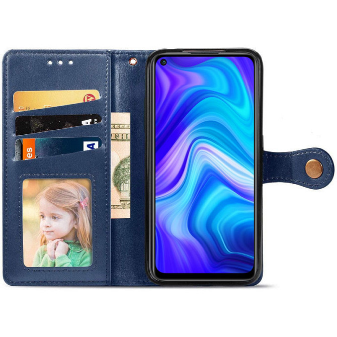 Кожаный чехол-книжка GETMAN Gallant (PU) для Xiaomi Redmi Note 9 / Redmi 10X Херсон - зображення 3