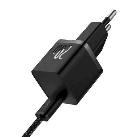 Уценка СЗУ Baseus GaN5 Fast Charger (mini) PD20W (1USB-C) + кабель Type-C to Type-C (P10110900113) Херсон
