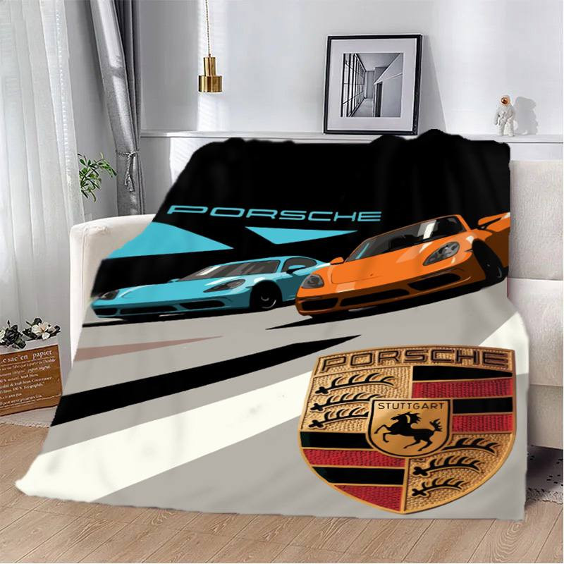 Плед 3D Porsche Дует 2594_B 12127 135х160 см Київ - зображення 1