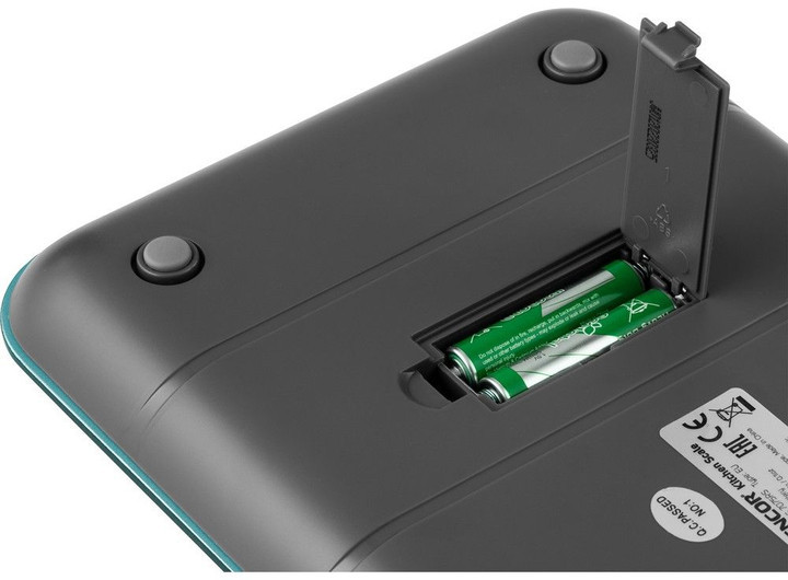 Весы кухонные Sencor SKS7071GR 5 кг бирюзовые Київ - зображення 7