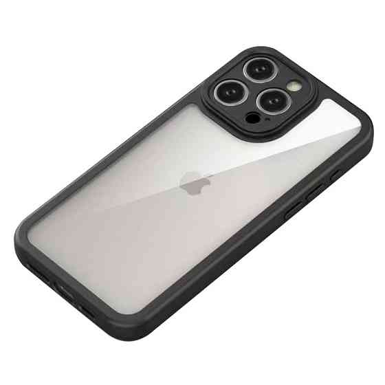 TPU чехол Transparent + Colour 1,5mm для Apple iPhone 15 Pro (6.1") Херсон