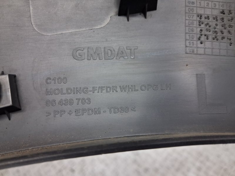 Накладка крыла Chevrolet Captiva C140 2.2 DIESEL Z22D1 2006 перед. лев. (б/у) Київ - зображення 8