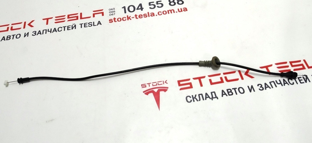Трос замка двери передней левой/правой (отломаны фиксирующие усики) Tesla model S, model S REST 1039 Київ - зображення 2