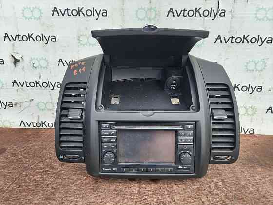 Автомагнитола Bluetooth AUX + консоль бардачка Nissan Note E11 2005-2012 Ковель