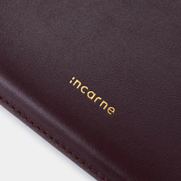 Чехол для ноутбука классический Incarne Cline для MacBook Air 13" 2018-2025 cline-burgundy-air-13 бо Киев - изображение 5