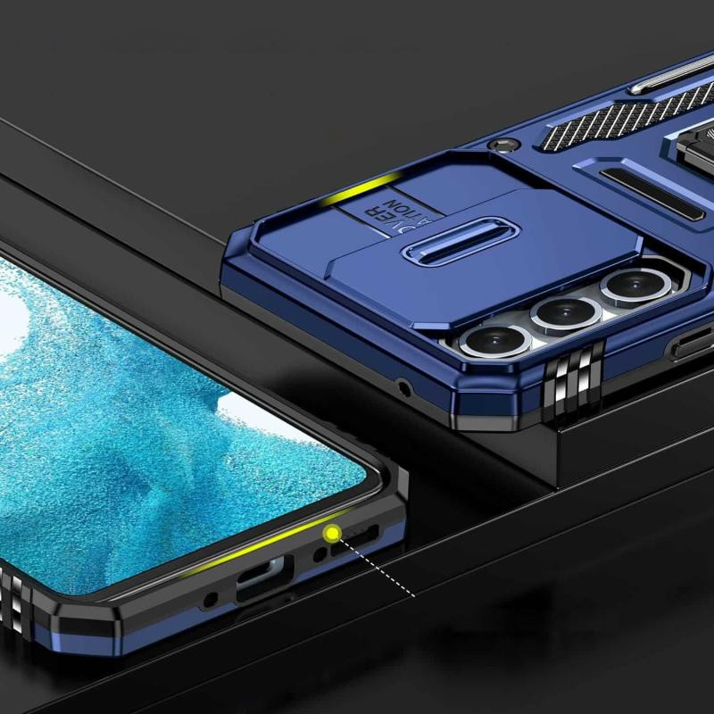 Ударопрочный чехол Camshield Army Ring для Samsung Galaxy S25 FE Херсон - зображення 5