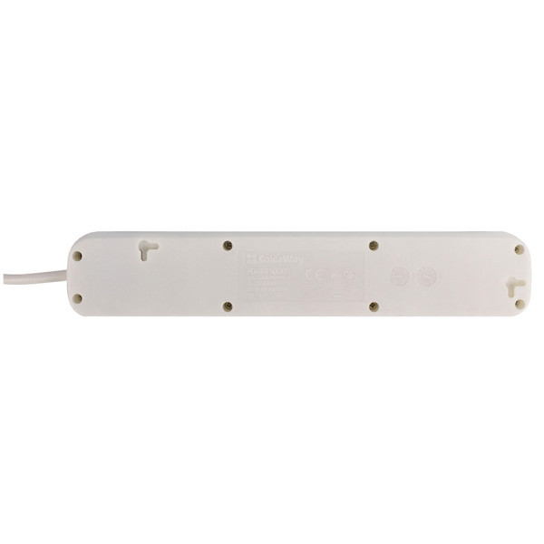 ColorWay Фільтр живлення СolorWay 4 розетки 2м White (CW-PSEA42W) (Код товару:38433) Харків - зображення 2
