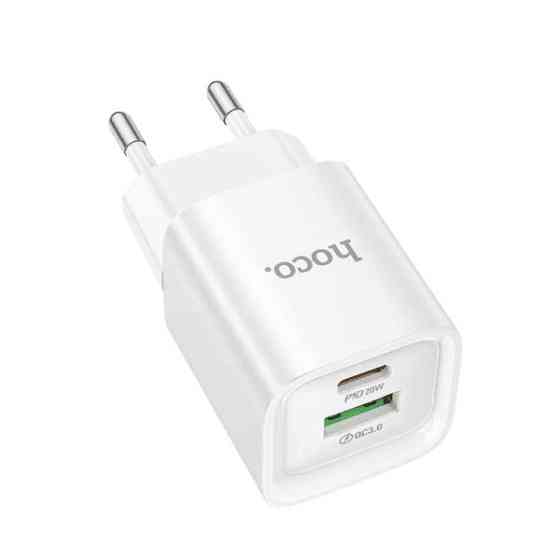 МЗП Hoco C147A Type-C PD20W+QC3.0 + cable Type-C White Харків
