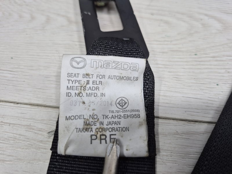 Ремень безопасности передний левый Mazda 3 2013-2019 BHS257L90A02 (Арт. 77707) Київ - зображення 4