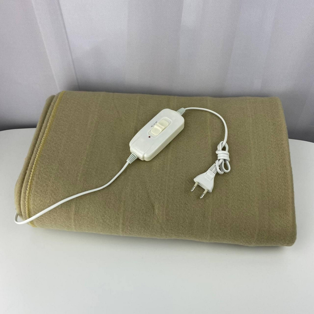 Електропростирадло LUX Байка Туреччина 55134 120x155 см коричневий Киев - изображение 1