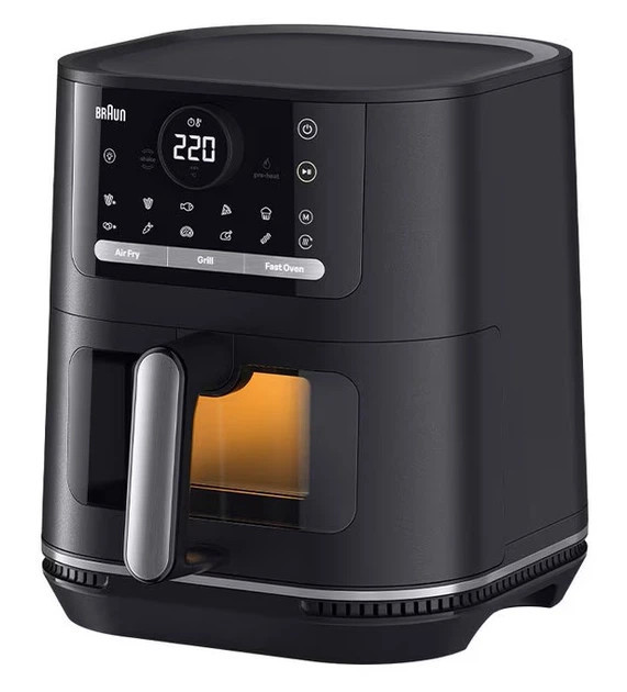 Мультипечь Braun MultiFry 5 HF5075IBK 6 л 2000 Вт черная Київ - зображення 2