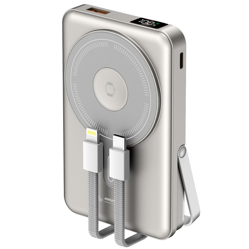 Портативное ЗУ Power Bank Amaya W018C 20W с БЗУ 10000 mAh Херсон - изображение 1