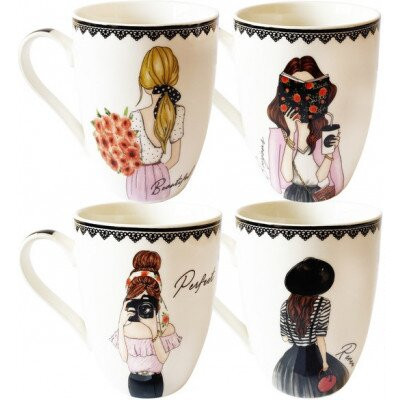 Кухоль Vittora Сучасна дівчина VT-C-113340 340 мл Київ - зображення 1