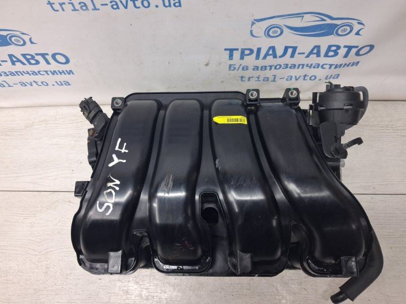 Коллектор впускной пластик Hyundai Sonata YF 2.4 БЕНЗИН G4KJ 2010 (б/у) Киев - изображение 2