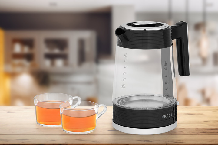 Электрочайник EСG RK 1750 Stripe 1.7 л черный Київ - зображення 10