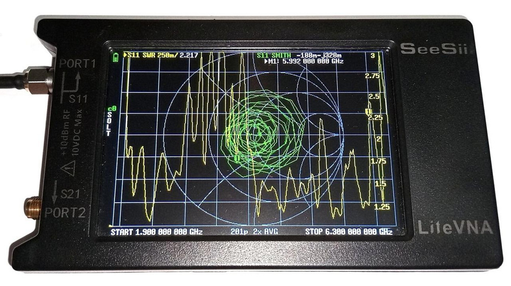 FPC-антенна 2010-2980/3990-5990MHz 4-6dBi, кабель RG178 20 см, RP SMA-male разъем, на липучке (10971 Дніпро - зображення 5