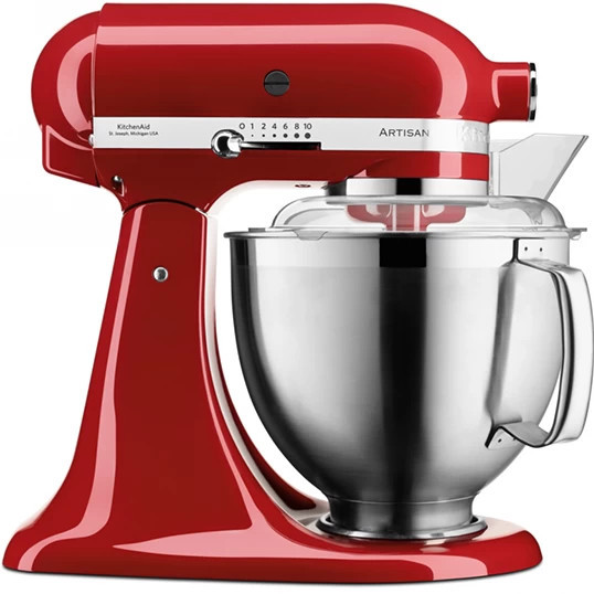 Миксер планетарный KitchenAid Artisan 5KSM185PSEER 300 Вт бордовый Київ - зображення 1