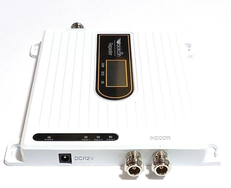 Усилитель мобильного интернета и связи трехдиапазонный WLC-2070-GDW 900/1800/2100 МГц с 2-мя выходам Дніпро - зображення 3