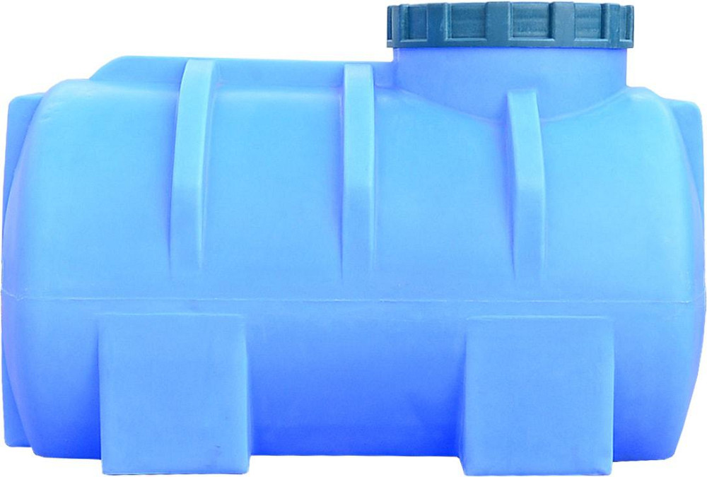 Емкость 250 л горизонтальная ГО ПБ голубая Киев - изображение 5