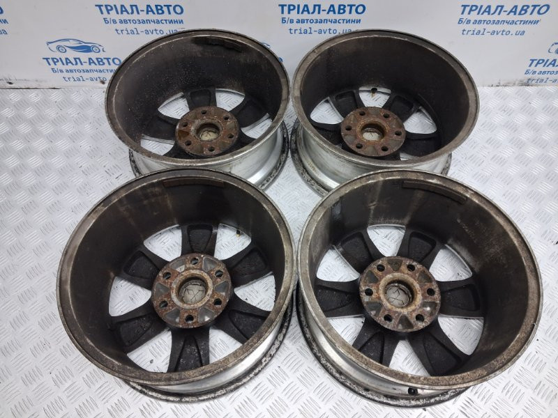 Диски титан комплект R17 Mitsubishi Pajero Wagon 4 3.2 ДИЗЕЛЬ 4M41 2006 (б/у) Київ - зображення 5
