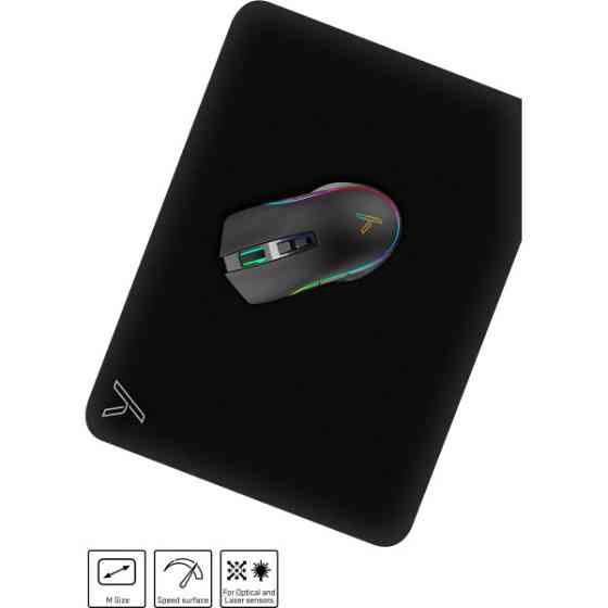Килимок для миші YENKEE YPM 35 Gaming pad SPEED TOP M Black Харьков