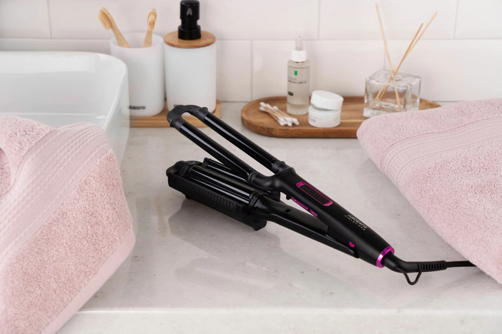 Плойка для создания локонов Ardesto Violet Pro HC-Y220PRO 90 Вт черный Киев - изображение 2
