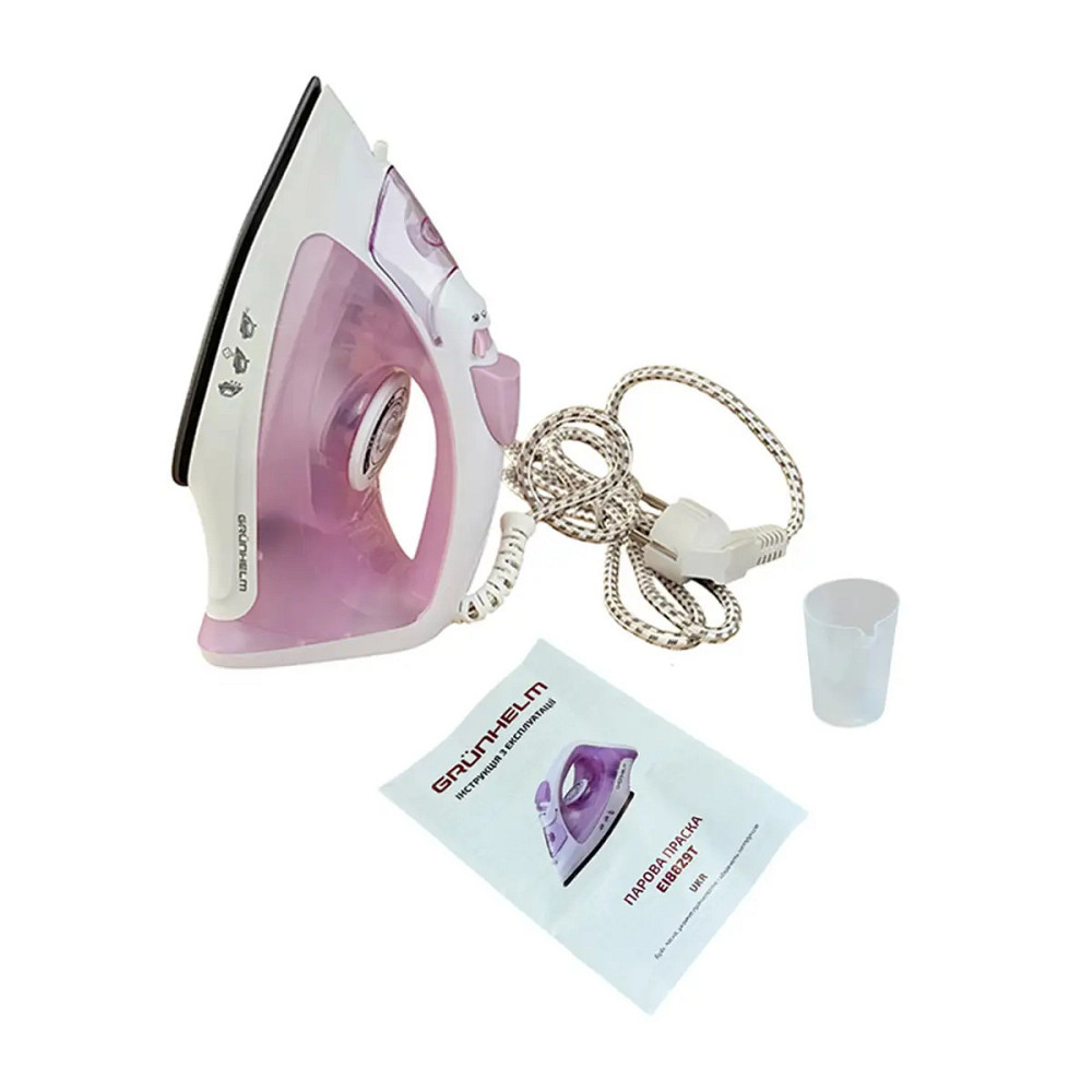 Утюг Grunhelm EI8829T 1800 Вт розовый Киев - изображение 7