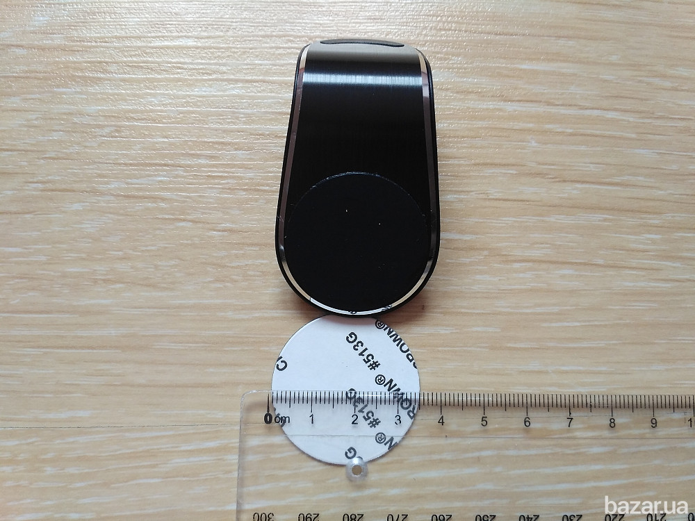 Магнитный Чёрный держатель для телефона в авто на решетку воздуховода Борисполь - изображение 6