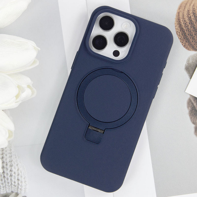 Чехол Silicone Case Full Protective NO LOGO with Ring для Apple iPhone 15 Pro (6.1") Херсон - изображение 2