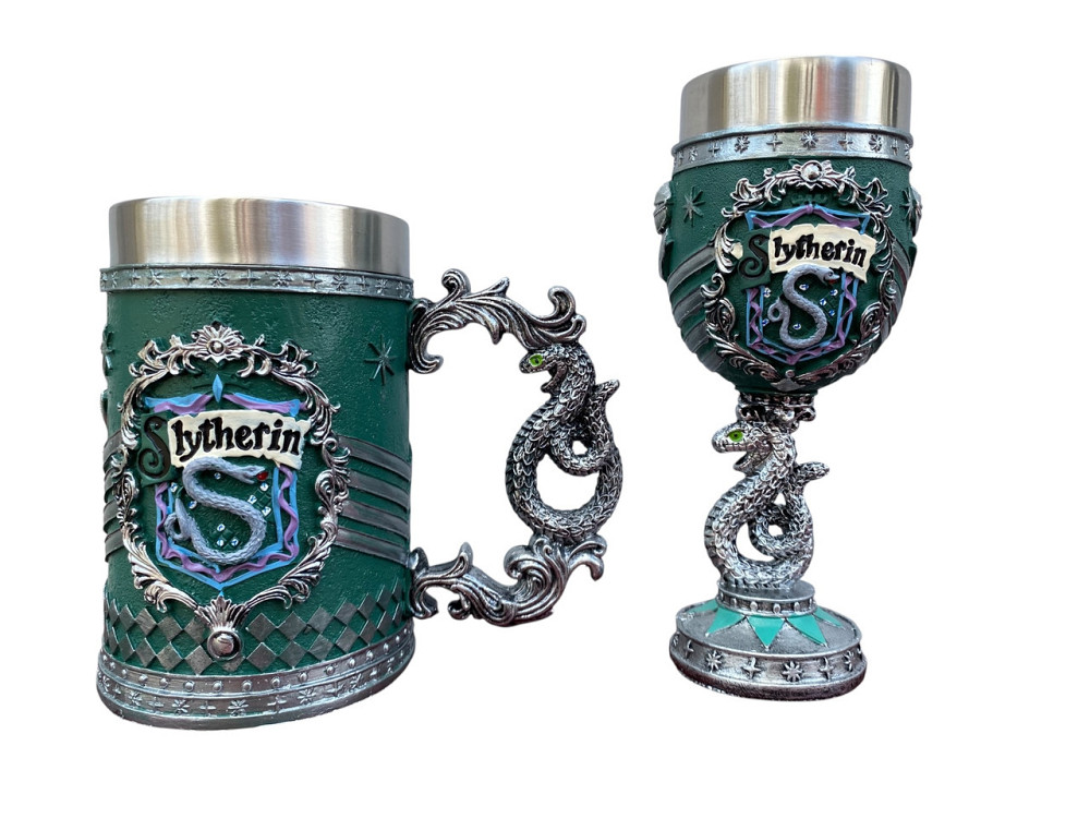 Подарочный набор Кухоль и Бокал 3 Слизерин (код 00766) Київ - зображення 4
