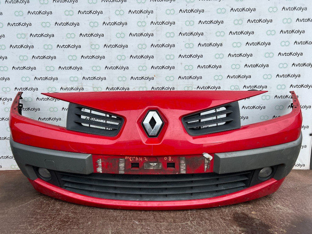 Бампер передний в сборе Renault Megane II 2006-2008 рестайлинг (8200484322) Ковель - зображення 1