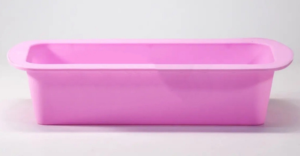 Форма прямокутна силіконова для випічки хліба Empire EM-9822 6х13х27 см Київ - зображення 1