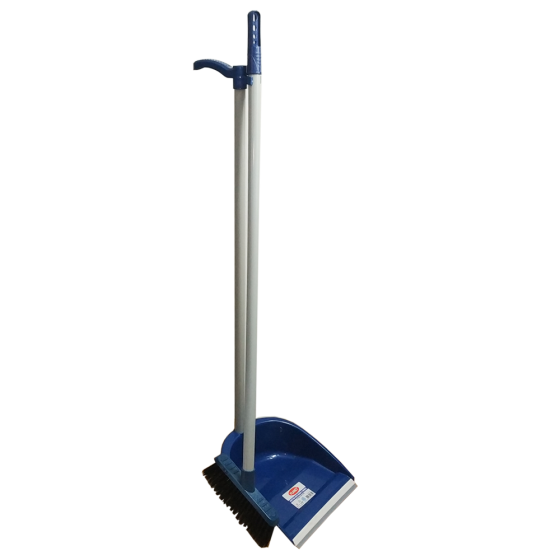 Метла с совком Planet Люкс синяя Киев