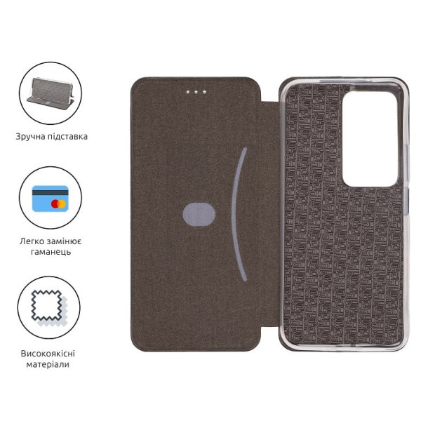 Чохол-книжка ArmorStandart G-Case для Xiaomi Redmi 15 4G Black (ARM85424) (Код товару:42939) Харків - зображення 3