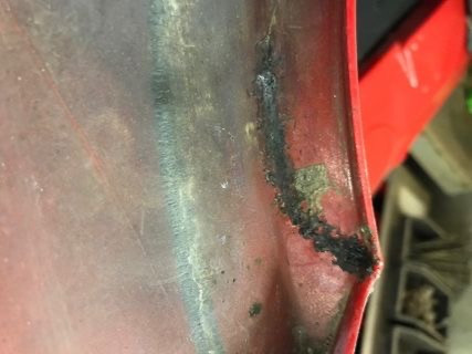 Бу крыло переднее левое Mercedes Benz W168 , A1688800418. Дефект трещина !!! Кропивницкий - изображение 6