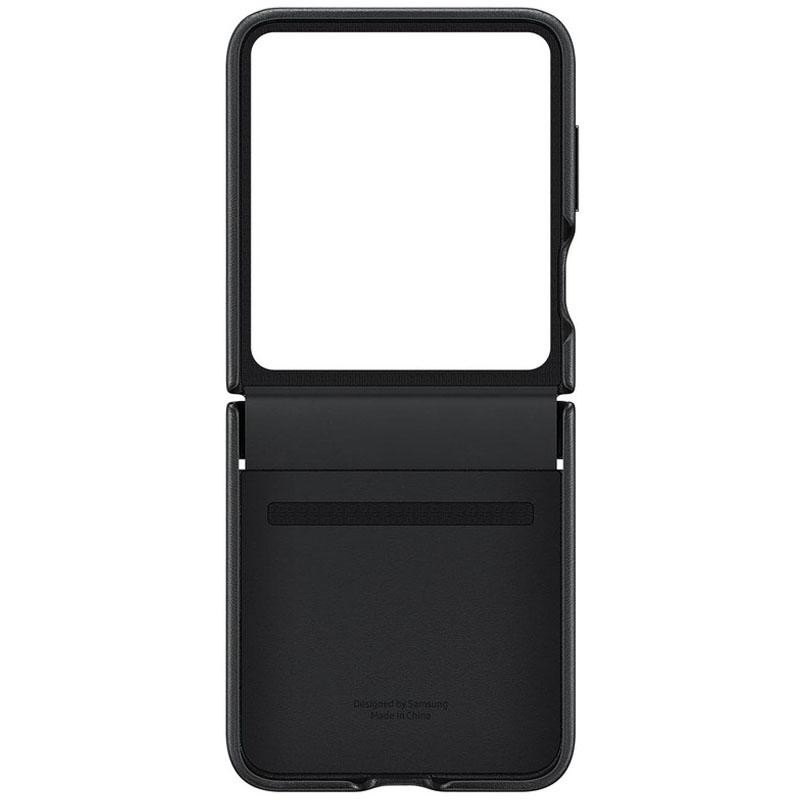 Кожаный чехол Leather Case (AAA) для Samsung Galaxy Z Flip5 Херсон - зображення 9