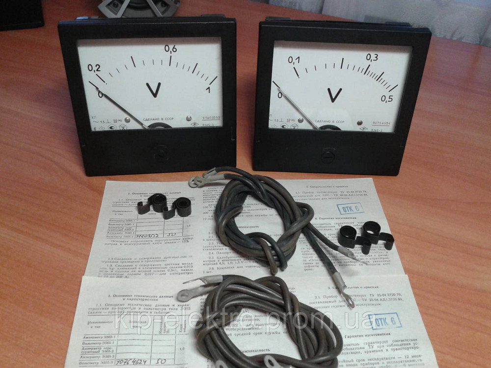 Вольтметр щитовой Э365-3 и Э365.1-3 (Э-365, Э365, Э 365, Э-365-3, Э365.3, Е365-3, Е365, Е-365, Е365. Київ - зображення 6