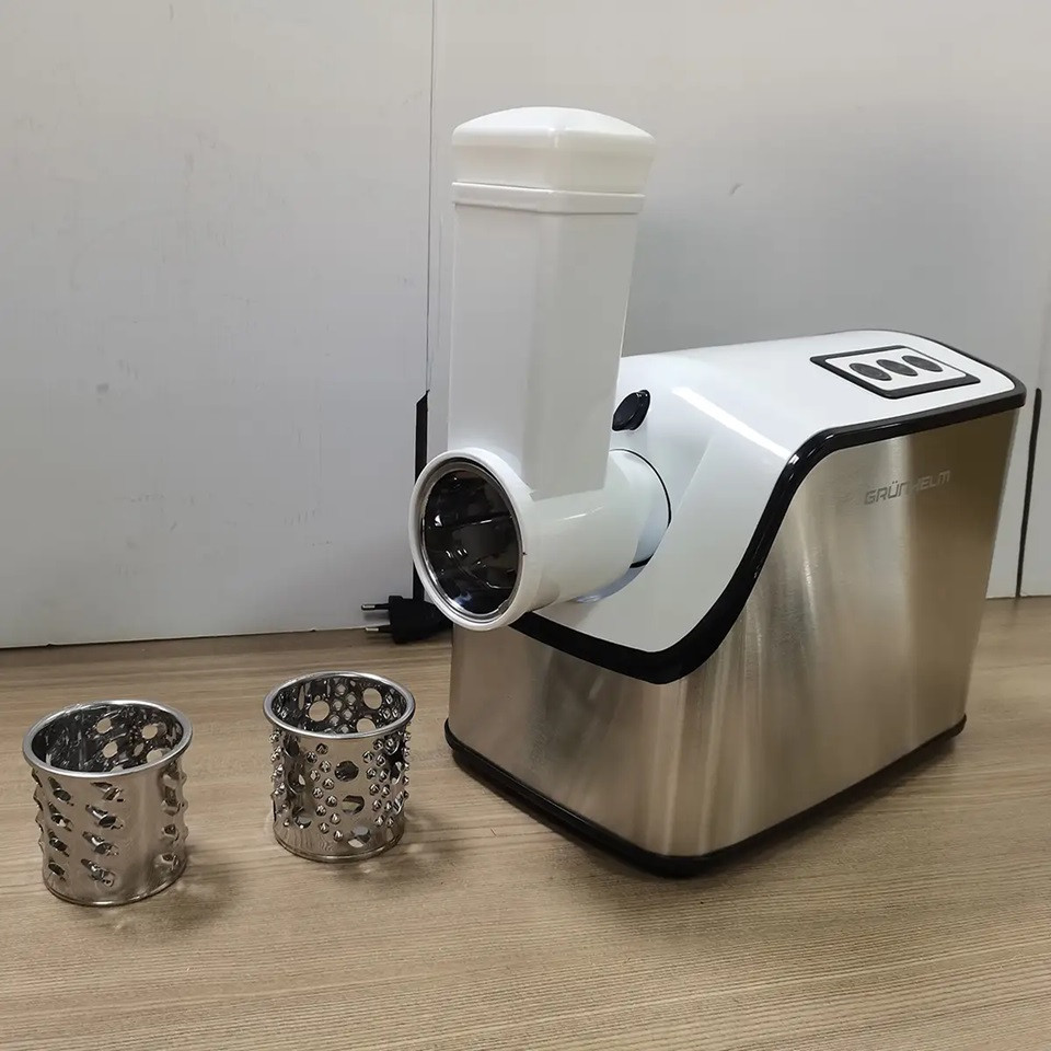 Мясорубка электрическая Grunhelm AMG2634ASSJ 2600 Вт серебристая Київ - зображення 7