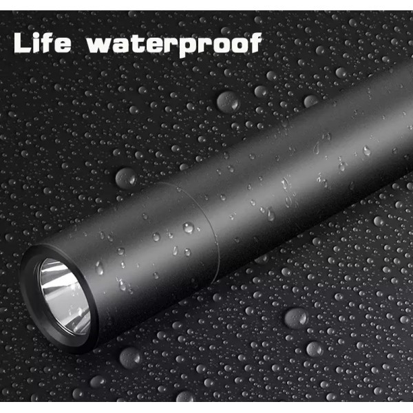 DM Ліхтарик USB Rechargeable Multifunctional Mini Flash Black (Код товару:25173) Харків - зображення 7