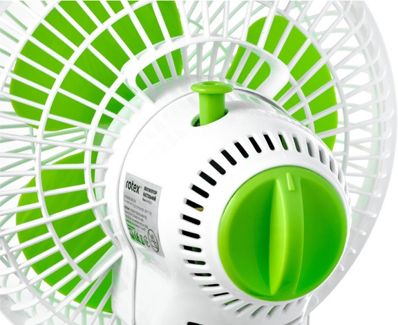 Вентилятор настольний Rotex RAT04-E 25 Вт салатовый Киев - изображение 5