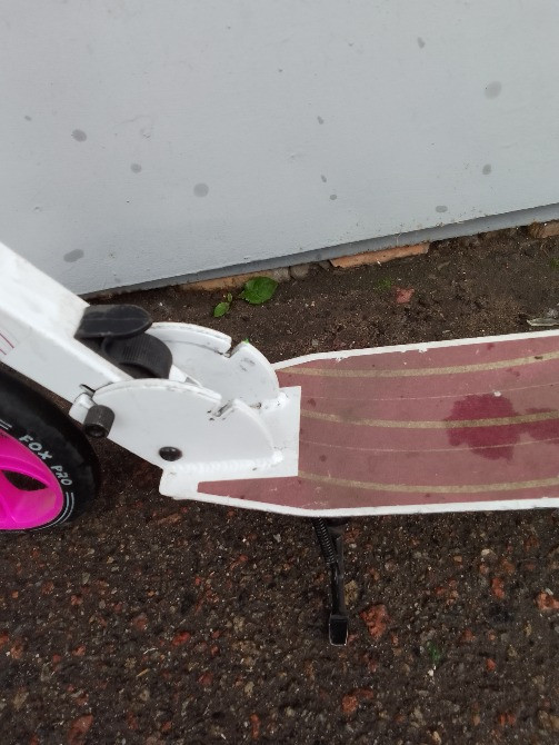 Самокат двоколісний "FOX PRO". Міський, складаний. Київ - зображення 4