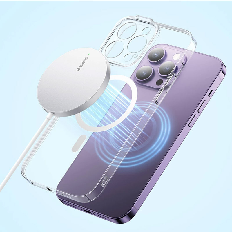 БЗУ Baseus Simple Mini3 Magnetic Wireless Charger 15W (CCJJ0400) Херсон - изображение 3