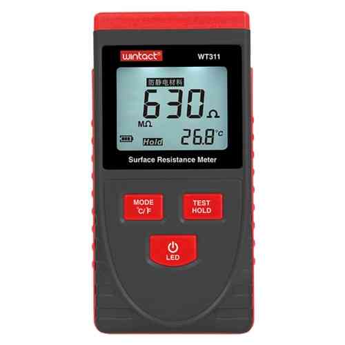 Тестер сопротивления поверхности (100Ω ~1000ГΩ) WINTACT WT311 Харків