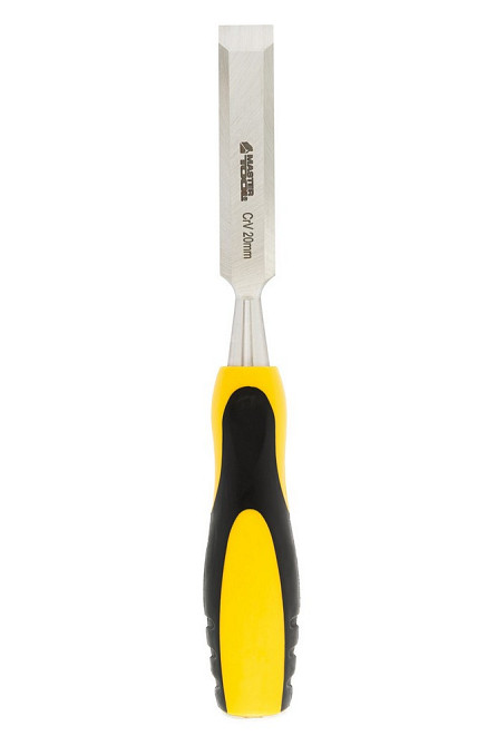 Стамеска ударная MASTERTOOL CrV 20 мм с двухкомпонентной ручкой 14-1520 Харків - зображення 3