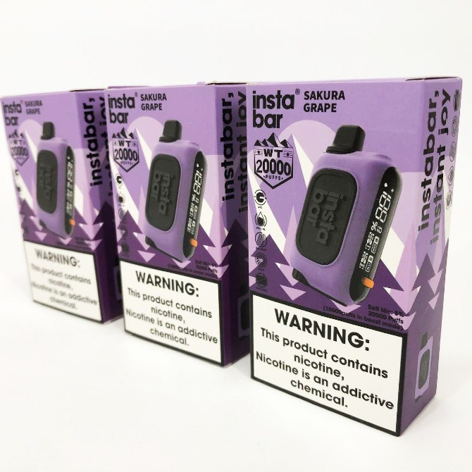 Сакура з Виноградом • Сигарета InstaBar WT 20000 тяг Киев - изображение 5