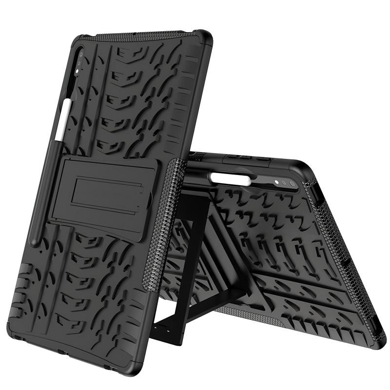 TPU+PC чехол Protector Stand для Samsung Galaxy Tab S9 / S9 FE / S10 FE (Pen slot) Херсон - зображення 2